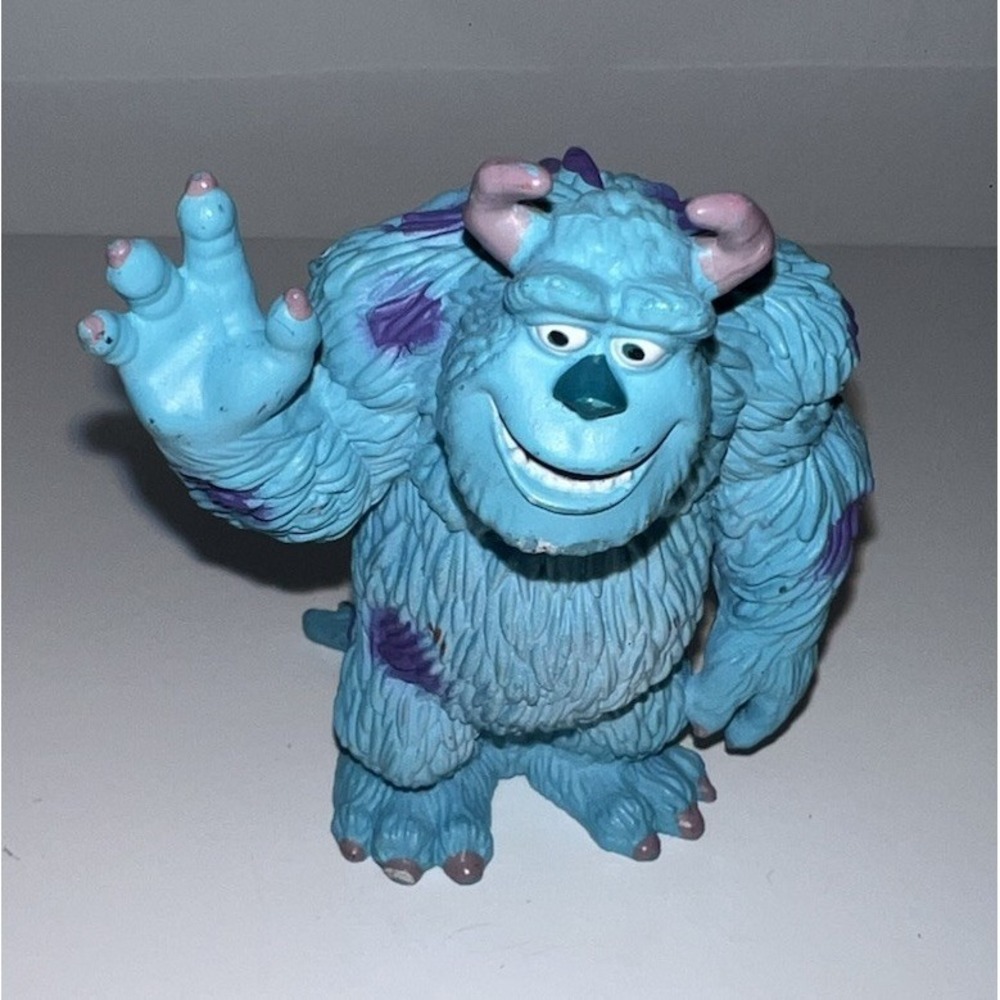 (J1/1)Sully Monsters Inc Articulating Arms Disney Pixar 5" Sulley Spin Master